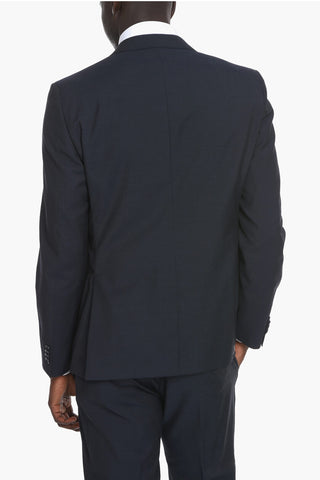 CC COLLECTION Virgin Wool RESET Suit with Peak Lapel