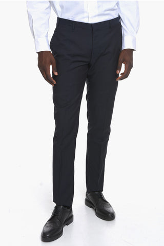 CC COLLECTION Virgin Wool RESET Suit with Peak Lapel