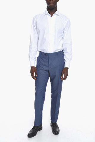 Linen and Cotton blend ACADEMY Trousers