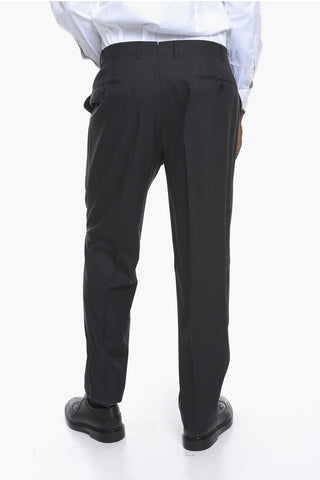 Abito MANTUA in Lana Extrafine con Tasche con Aletta