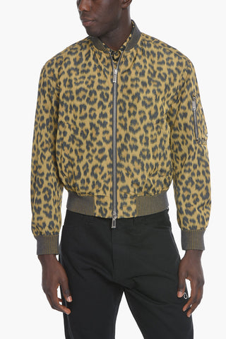 Giubbotto Bomber Fantasia Animalier