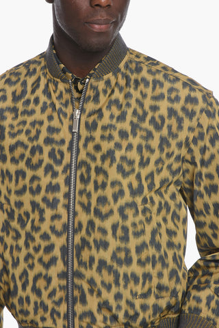 Giubbotto Bomber Fantasia Animalier