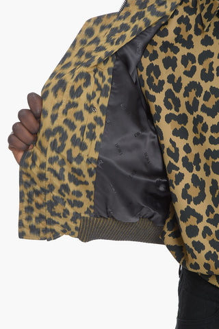 Giubbotto Bomber Fantasia Animalier