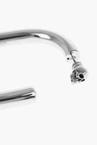Silver Effect Hoop Single Earring