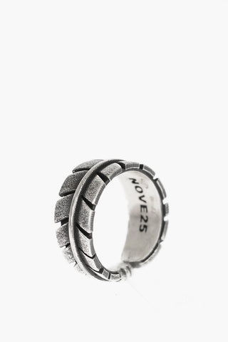 Anello NATIVE a Forma di Piuma in Argento