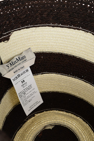Two-Tone Raffia ORMA Bucket Hat