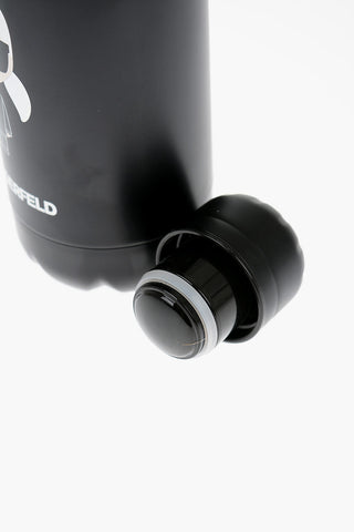 Solid Color Thermal Bottle With Logo Print