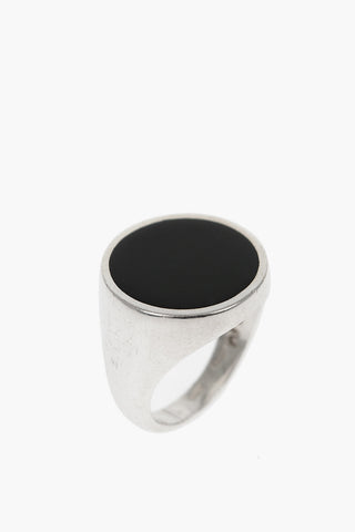 Anello Chevalier Tondo Smaltato