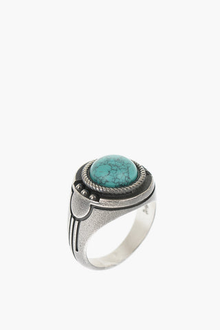 Anello Chevalier NATIVE in Argento con Pietra Centrale