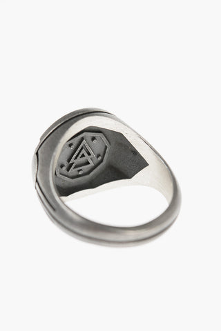 Anello Chevalier NATIVE in Argento con Pietra Centrale