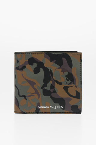 Portafoglio In Pelle Camouflage