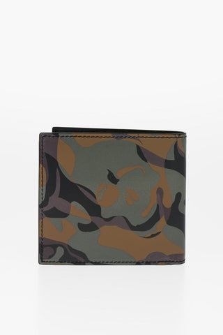 Portafoglio In Pelle Camouflage
