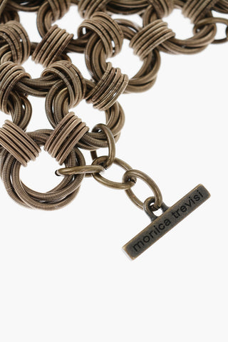Bracciale in Rete Metallica a Tinta Unita