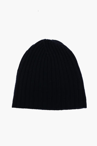 Ribbed Wool Beanie