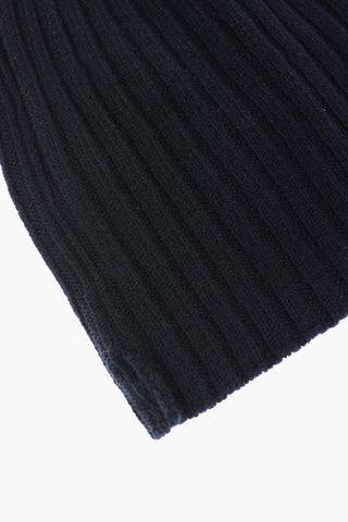 Ribbed Wool Beanie