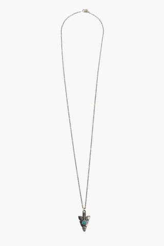 Silver Necklace with Arrow Point Pendant