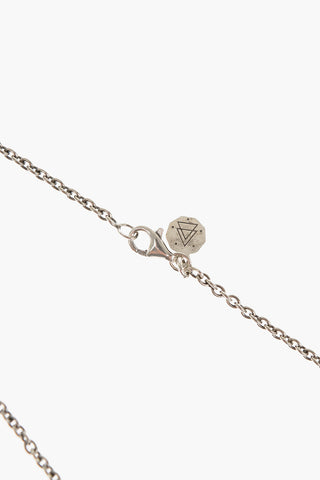 Silver Necklace with Arrow Point Pendant