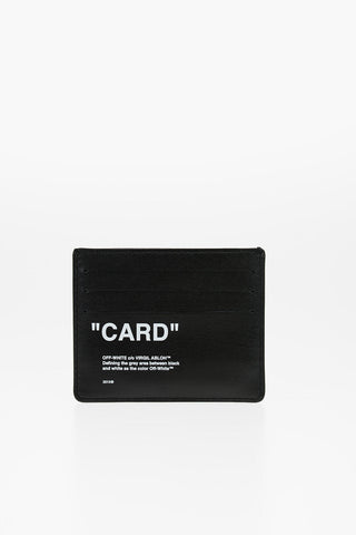 Leather QUOTE Card Holder
