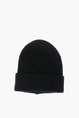 Solid Color Cashmere Blend Beanie