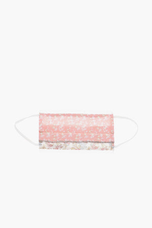 Face Mask JULIANA with Floral Lace Pattern