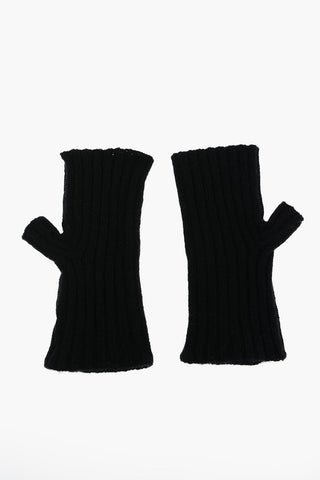 Guanti Fingerless in Cashmere a Costine