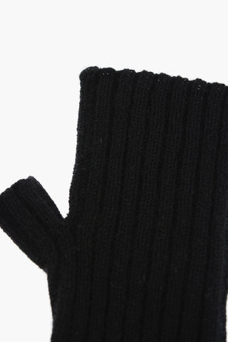 Guanti Fingerless in Cashmere a Costine
