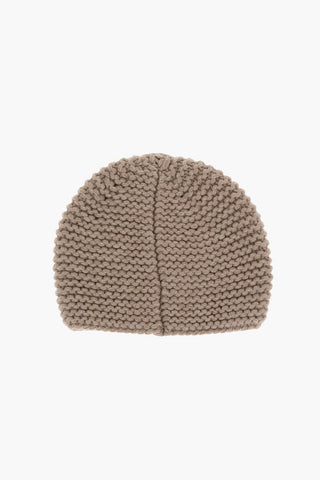 Beanie in Cashmere a Tinta Unita