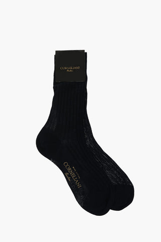 ribbed cotton socks