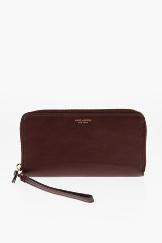 Portafoglio Continental in Pelle con Chiusura Zip