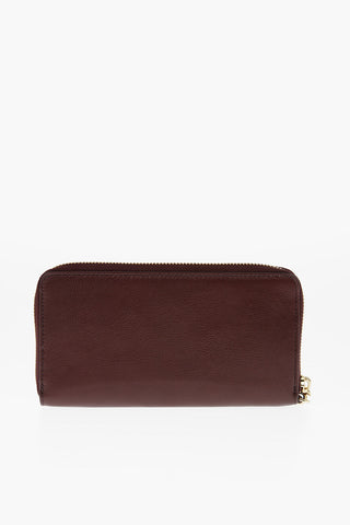 Portafoglio Continental in Pelle con Chiusura Zip