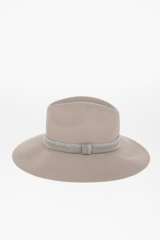 Cappello in Lana con Abbellimento in Strass