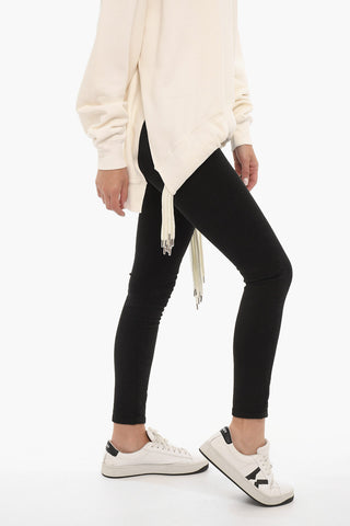 Asymmetric MULTICORD Crewneck Sweatshirt 