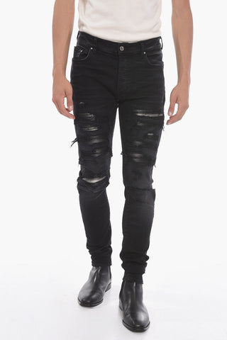 Skinny THRASHER Denims with Patch details 15cm