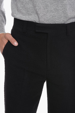 Cashmere-blend Tailored Baggy Pants