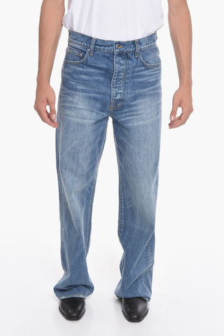 Stone-washed Baggy Denims 28cm