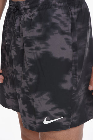 SWIM Boxer Swim Shorts Acid-Wash Effect
