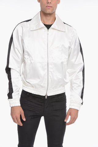 Giacca Track Full Zip con Logo Ricamato