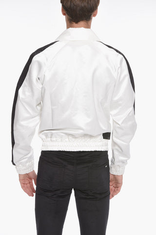 Giacca Track Full Zip con Logo Ricamato