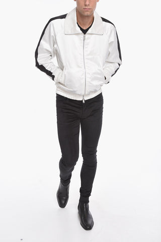 Giacca Track Full Zip con Logo Ricamato