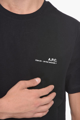 Crew Neck ITEM Cotton T-Shirt