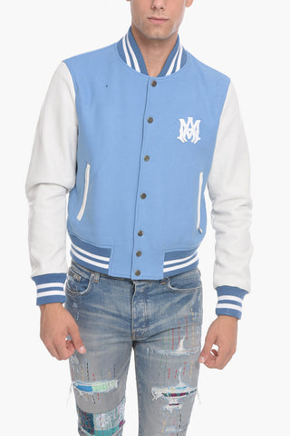Giacca Varsity LETTERMAN con Maniche in Pelle