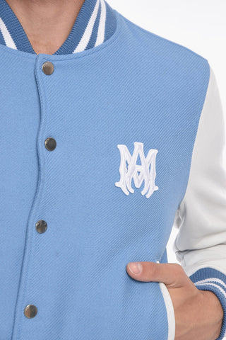 Giacca Varsity LETTERMAN con Maniche in Pelle