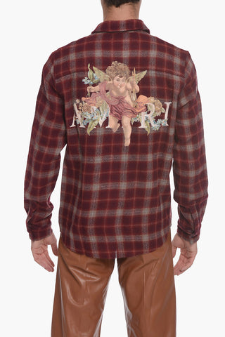 Camicia CHERUB in Lana Plaid Check