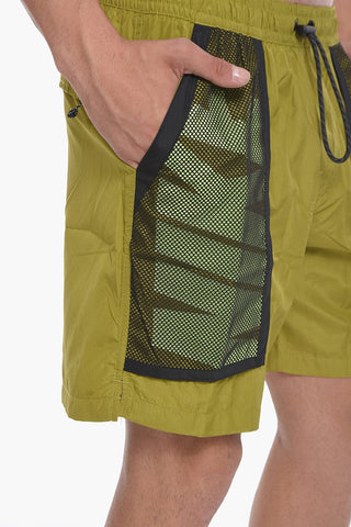 SWIM Boxer Swim Shorts VOYAGE With Perforated Pockets