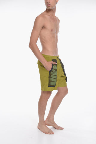 SWIM Boxer Swim Shorts VOYAGE With Perforated Pockets
