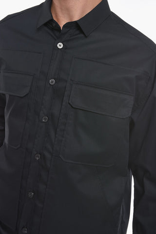 Popeline Cotton Utility Shirt