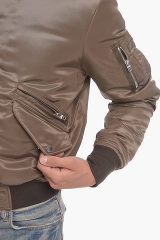 Nylon Padded Bomber Jacker
