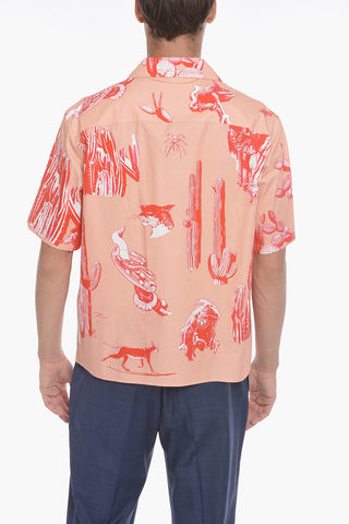 BOWLING Shirt with DESERT Print