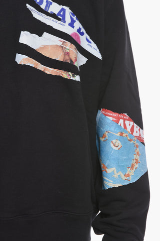 PLAYBOY MAGAZINE Sweatshirt with Crewneck