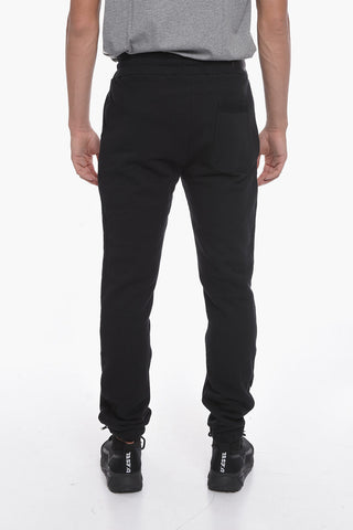 Joggers in Cotone Garzato con Stampa Logo